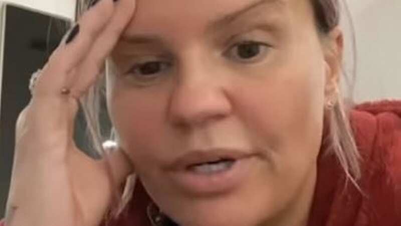 Kerry Katona cries her eyes out as cosmetic surgery cancelled over Covid fears