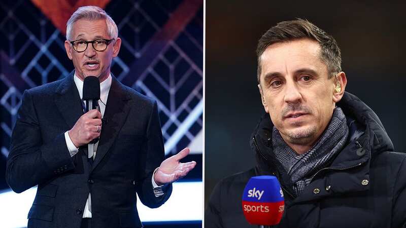 Gary Neville disagrees with Lineker on Arsenal