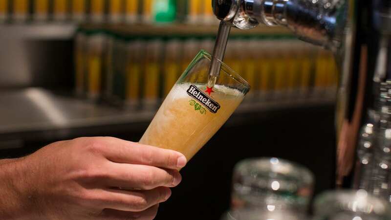 Heineken is increasing prices from today (Image: Bloomberg via Getty Images)