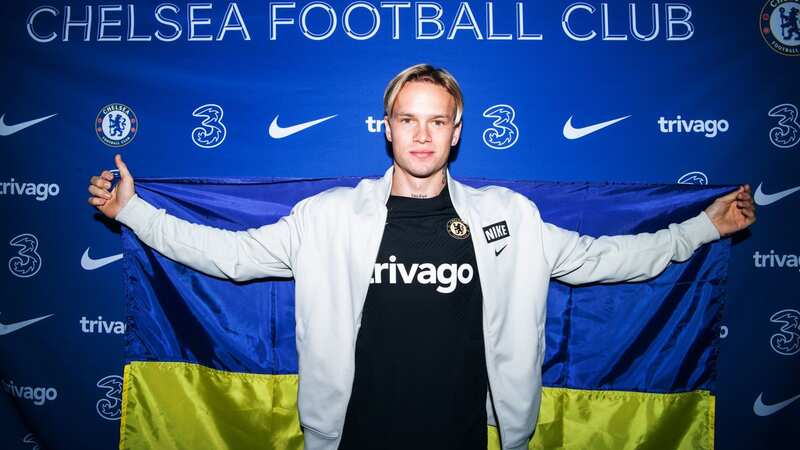 Mykhaylo Mudryk was unveiled by Chelsea on Sunday (Image: Joupin Ghamsari/Chelsea FC /Getty Images)