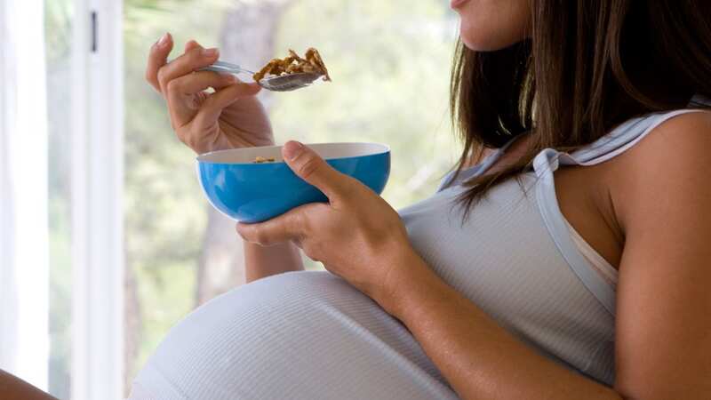 The eating in pregnancy study followed 3,500 babies and their mothers (stock image) (Image: Getty Images)
