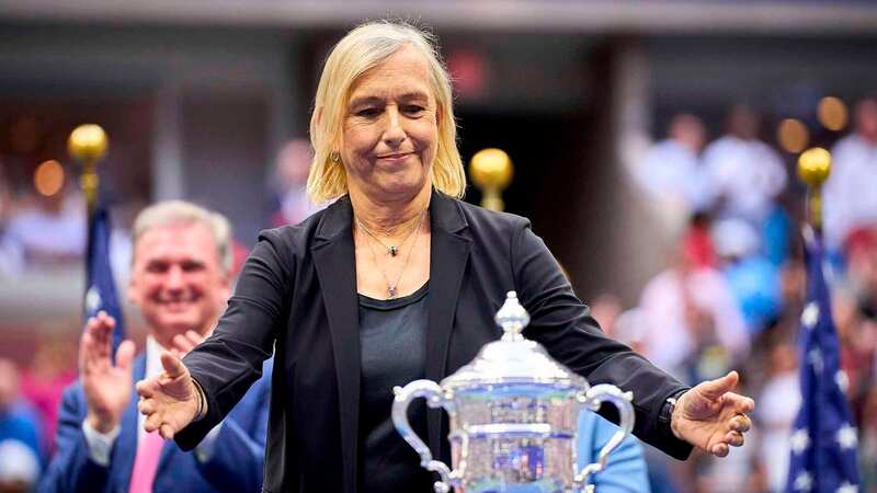 Martina Navratilova is battling throat and breast cancer (Image: Getty Images)