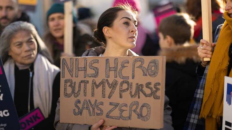 Nurses will stage walkouts on Wednesday and Thursday at 55 trusts across England (Image: Getty Images)