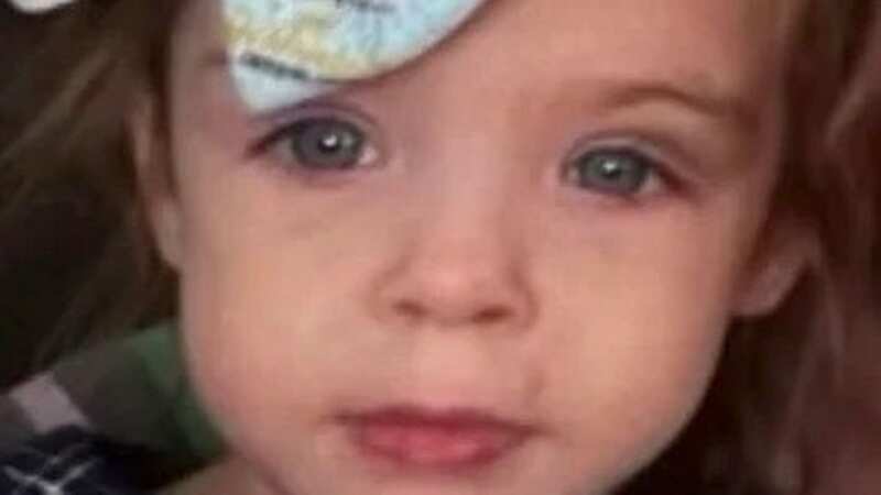 Authorities are now searching for the toddler