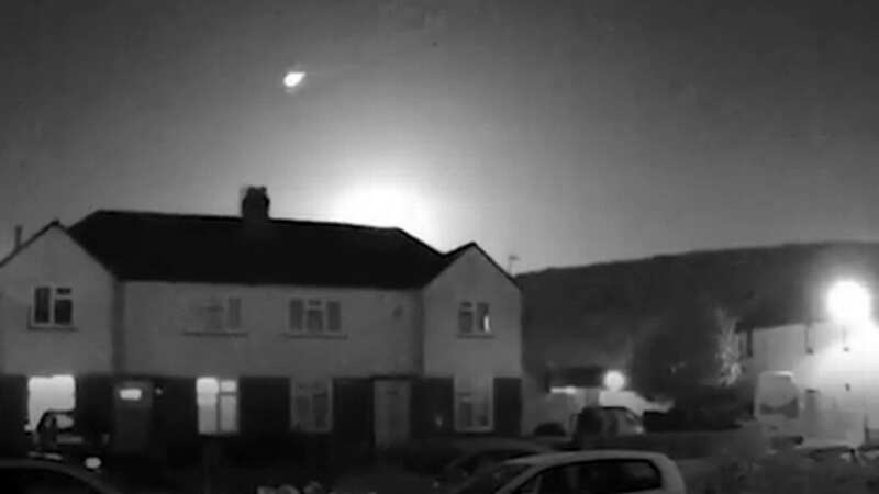 Man captures meteor soaring through the sky on his doorbell camera