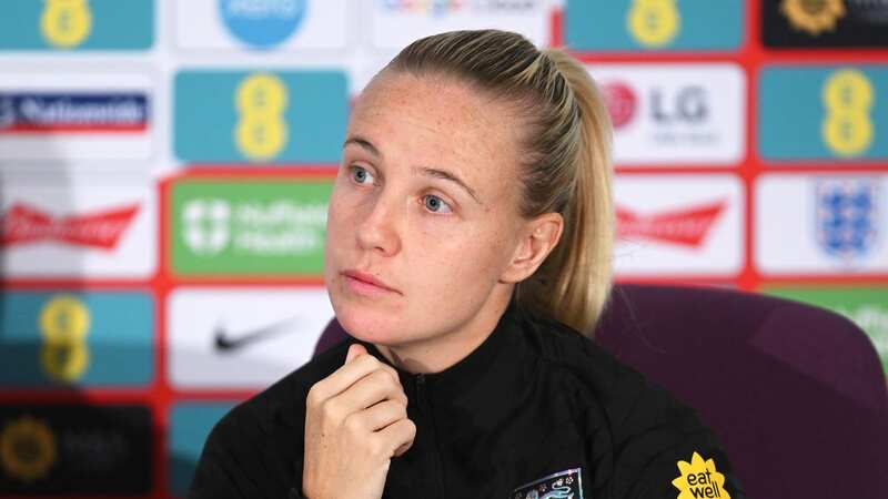 Beth Mead of Arsenal looks on during a FA Women