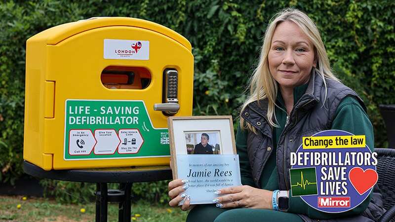 Naomi Rees-Issitt is backing the Mirror’s campaign to have defibrillators installed in public spaces across the country