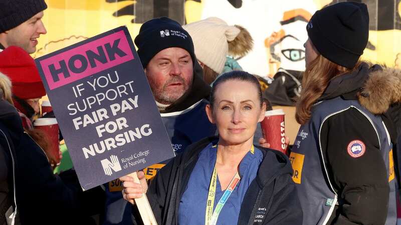 Children’s nurse Karen Newall outside Alder Hey Children’s Hospital in Liverpool (Image: Julian Hamilton/Daily Mirror)