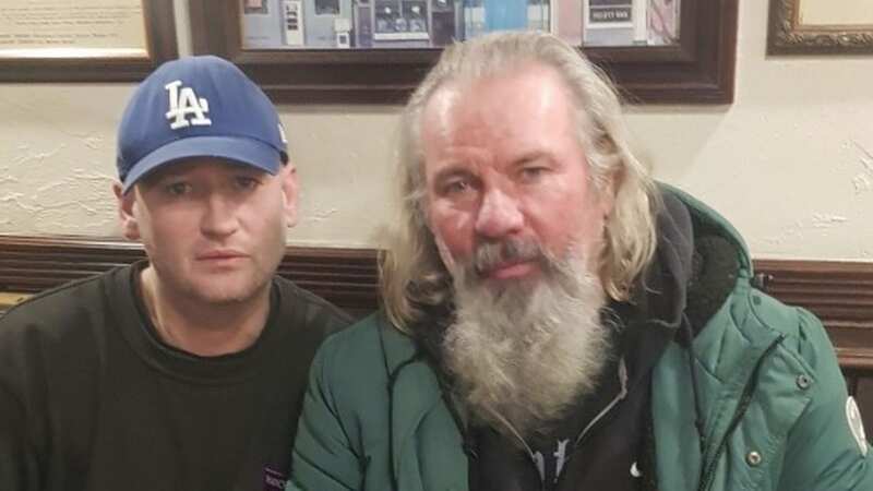 Former Manchester United star Brian McClair looks unrecognisable in a recent photo (Image: @BanditBus / Twitter)