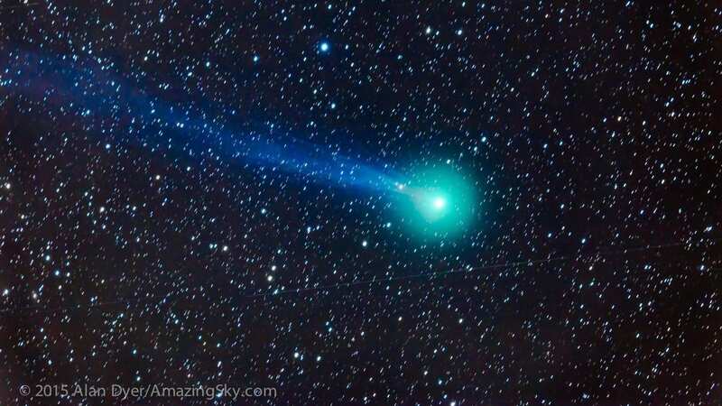 The best time to view the comet, also known as the ‘green comet