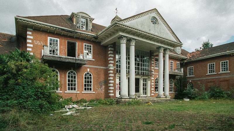 The abandoned property is located on Bishops Avenue in Hampstead, London (Image: mediadrumimages/LiamHeatherson)
