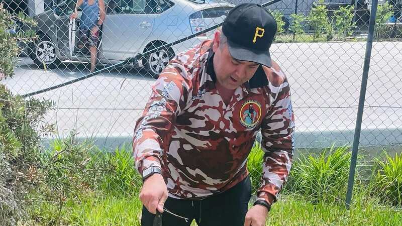 He recalled the day he rescued a huge snake - then put it right back (Image: Lake Macquarie Snake Catcher)