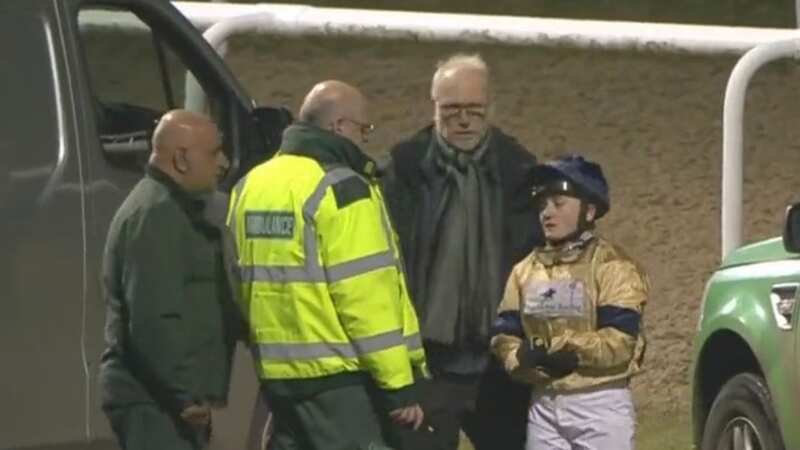 Hollie Doyle: X-rays showed she suffered a broken elbow in a fall at Wolverhampton (Image: attheraces)