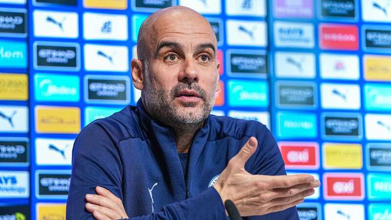 Guardiola hits out at "false" claims as Man City face Champions League threat