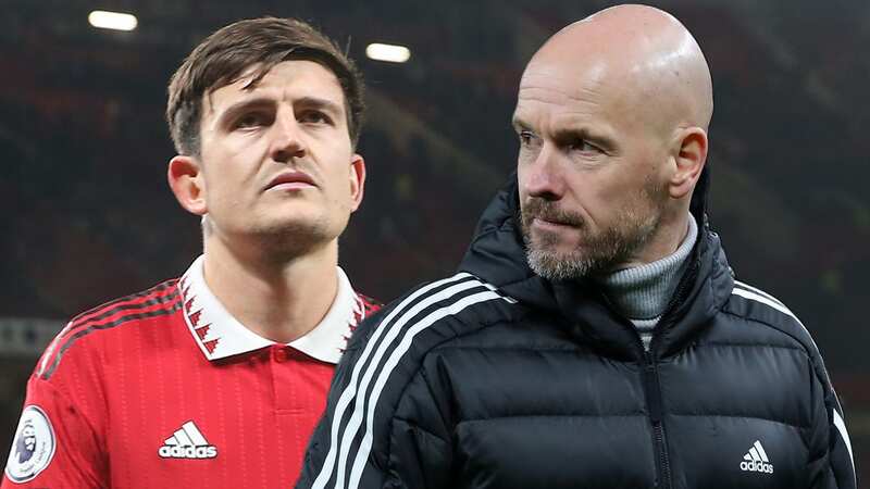 Harry Maguire has been left on the bench recently (Image: Jan Kruger/Getty Images)