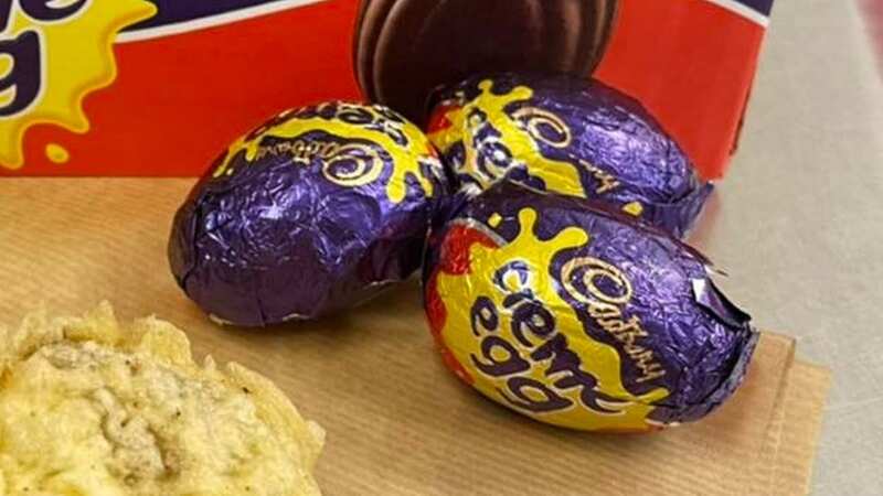 Fans of creme eggs were curious to try this chip shop