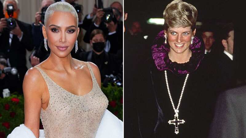 Kim Kardashian trolled after buying £163k necklace worn by Princess Diana