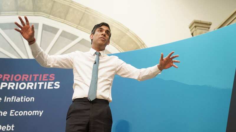 Rishi Sunak is resisting calls for tax cuts from his own MPs (Image: Getty Images)