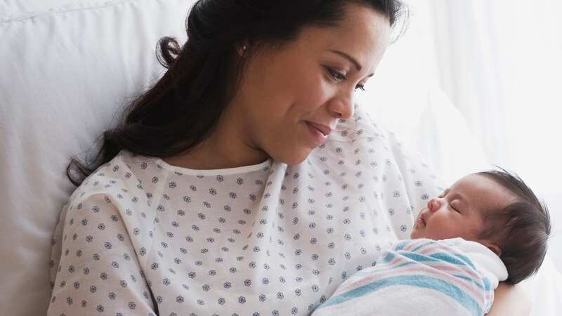 The pregnant woman has banned her mother from the delivery room - and she