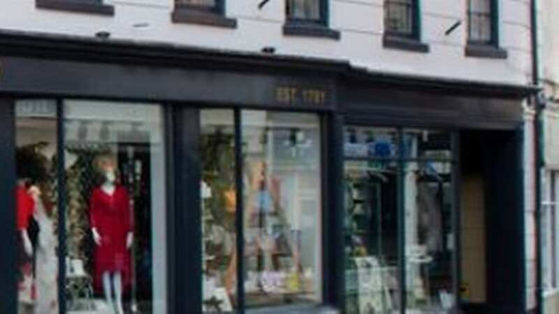 The store in Louth town centre in 1880s (Image: Marcus Sandwith / SWNS)