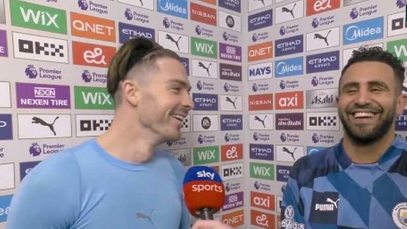 "Horrible that" - Grealish makes Sky Sports reporter apologise after City win