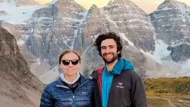 Daniel and Emma Heritage had been climbing a route on Cascade Mountain when Daniel tragically fell to his death (Image: Facebook)