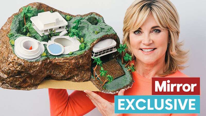 Blue Peter’s Anthea Turner still has the version of Tracy Island she made on the show (Image: Mikael Buck/REX/Shutterstock)