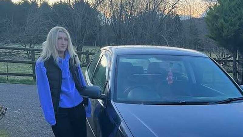 17-year-old Charlotte Belcher Truss has hit potholes multiple times since passing her test last month (Image: Andrew Belcher Truss)