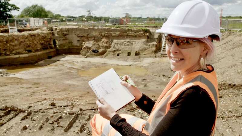 Archaeologists believe the marks could be scars from an undocumented early clash of the Civil War, which began in August 1642 (Image: HS2 / SWNS)