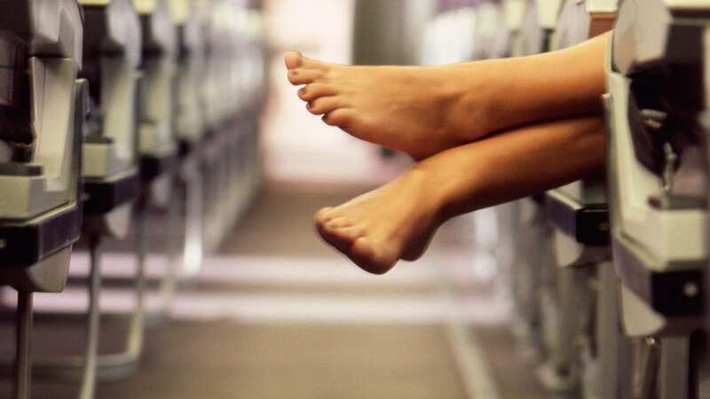 The woman was gobsmacked when a passenger exposed their 