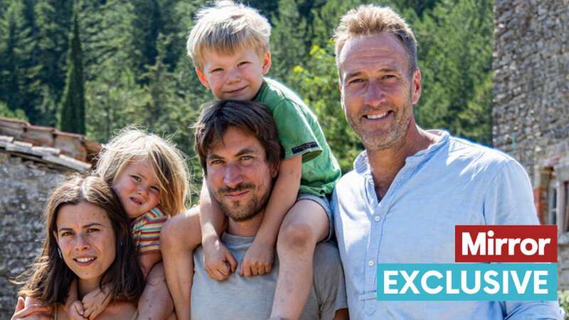 Ben Fogle meets the families living in the wild (Image: Channel 5)