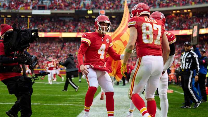 Chad Henne celebrated his first play-off touchdown on Saturday