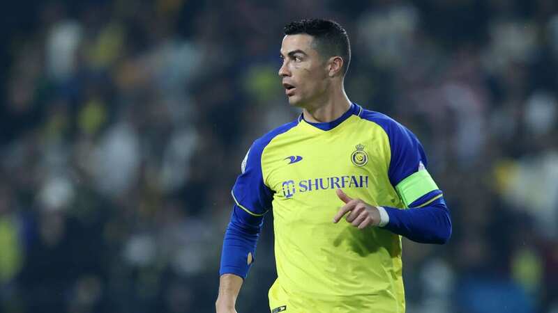 Cristiano Ronaldo in his first outing for Al-Nassr