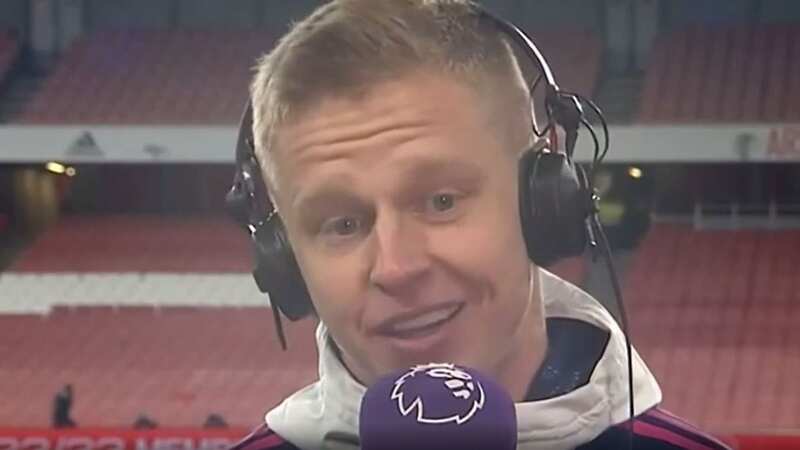 Oleksandr Zinchenko spoke glowingly of his Arsenal team (Image: Premier League Productions)