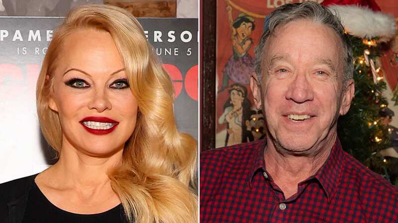 Pamela Anderson accuses Tim Allen of flashing her on set – as comedian denies it