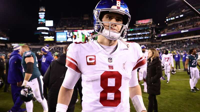 Daniel Jones might have played his last game as a Giant (Photo by Mitchell Leff/Getty Images)