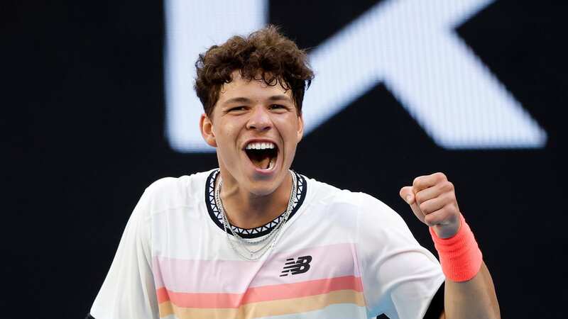 Ben Shelton is through to the quarter finals of the Australian Open (Image: Getty Images)