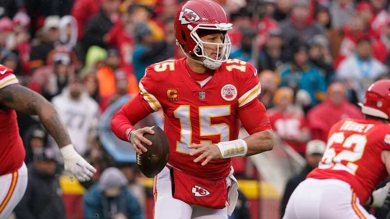 Patrick Mahomes is hoping to play in the AFC Championship Game against the Cincinnati Bengals on Sunday (Image: Getty Images)