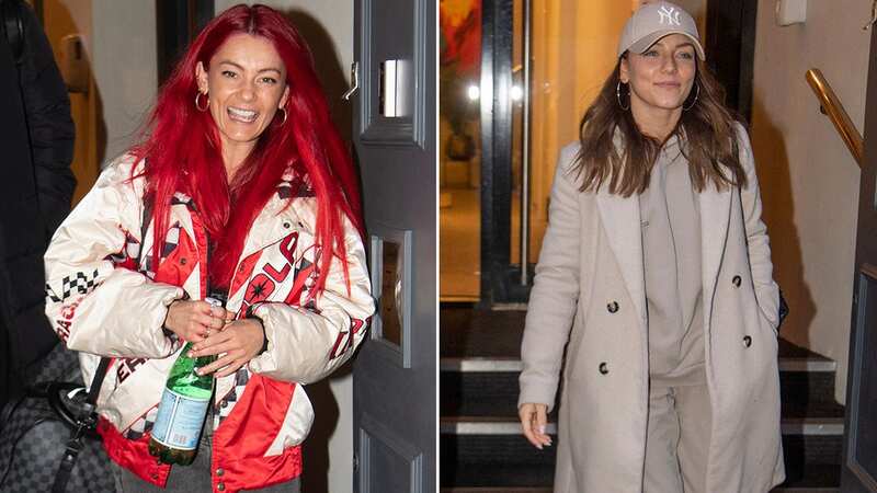 Tired Strictly stars leave hotel after wild weekend of partying on tour