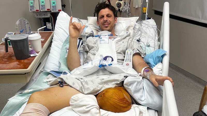 Dave Miln lost both of his legs after diving in front of a snowplough (Image: Newsflash)