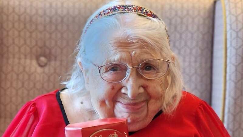 Olive has shared her golden advice for living 100 years on earth (Image: Deeswater Grange Care Home / SWN)
