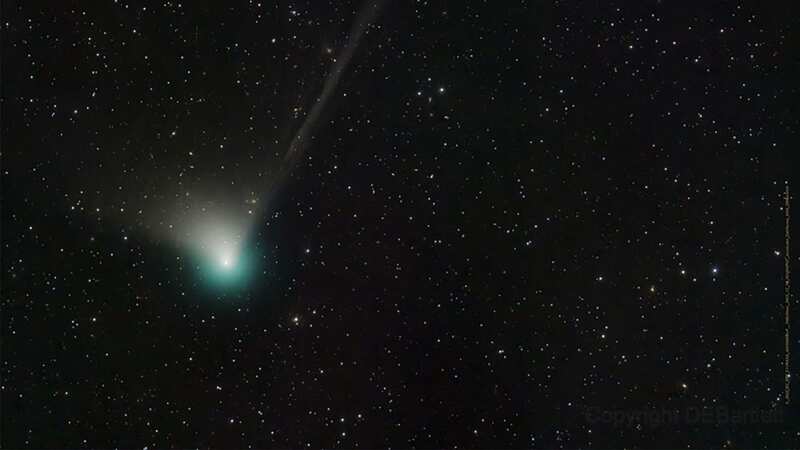 The comet was last seen 50,000 years ago (Image: NASA/AFP via Getty Images)