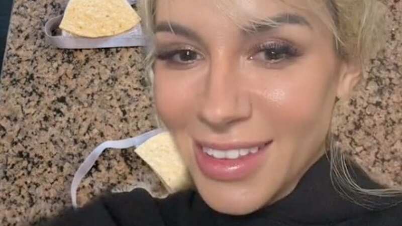 Woman leaves people in stitches after measuring Skims bikini with tortilla chips