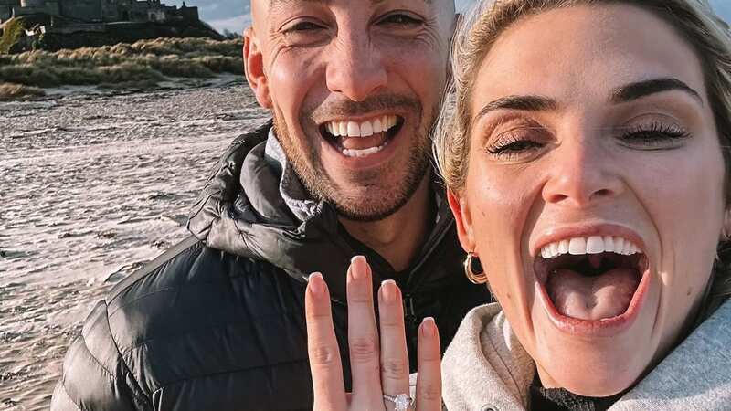 Frankie Clark unintentionally ruined her proposal four times before her boyfriend Andy proposed (Image: Frankie Clark / SWNS)