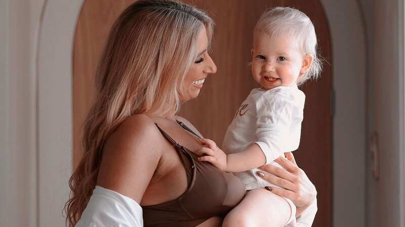 Stacey Solomon shares unborn baby
