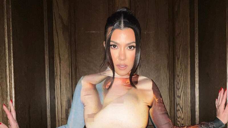 Kourtney Kardashian branded 