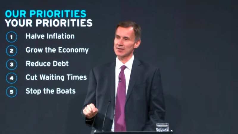 Jeremy Hunt twice refuses to say if he