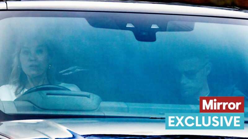 Freddie Flintoff is seen for the first time since horror crash as his wife Rachael drives him through Manchester (Image: CLICK NEWS AND MEDIA)