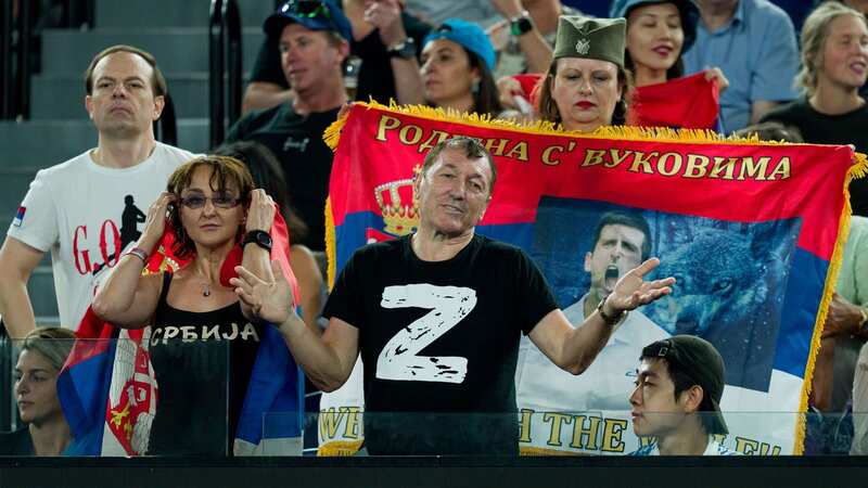 Zoran Pavlovic was recently kicked out of the Australian Open after wearing what appeared to be a pro-Putin 