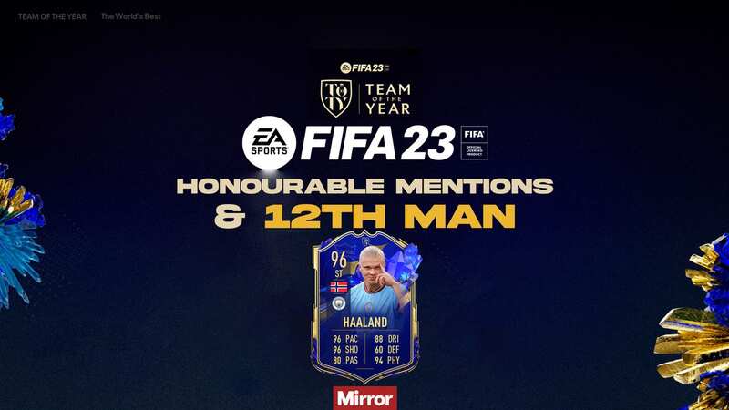 FIFA 23 TOTY Honourable Mentions and TOTY 12th man released into FUT (Image: EA SPORTS FIFA)